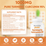 TOGOLIUN Turmeric Curcumin 1000mg supplement capsules close-up