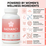 TOGOLIUN Women's Collagen Supplement on a wooden table