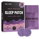 TOLEVITA Sleep Patches 36 Pcs Lavender model front view