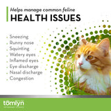 TOMLYN L-Lysine Powder for Cats scoop with powder