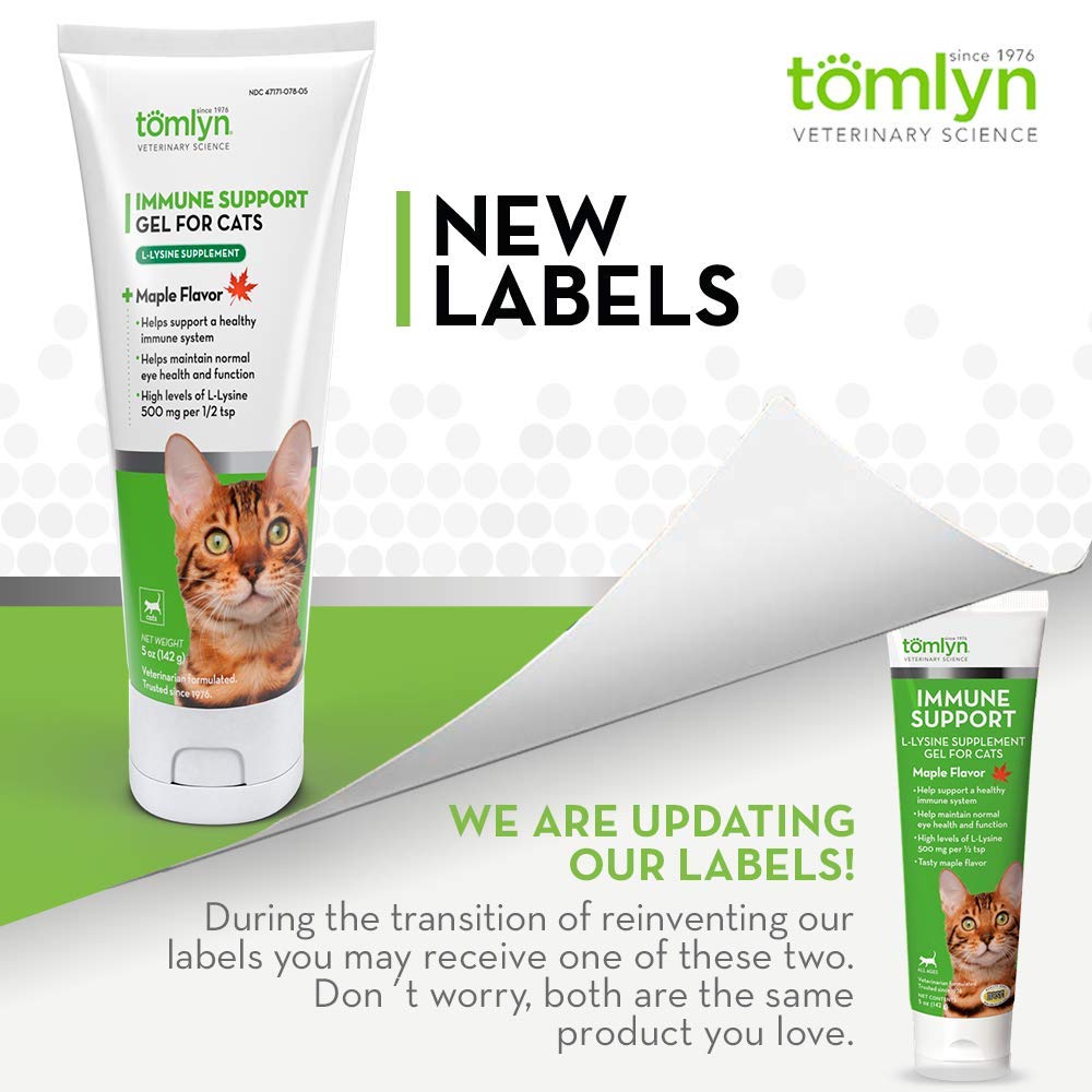 TOMLYN L-Lysine Supplement for Cats ingredients list