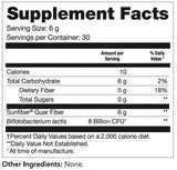 Tomorrow's Nutrition Sunfiber GI Prebiotic Powder 220g packaging