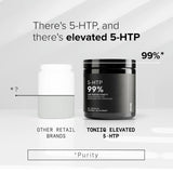 Toniiq 5-HTP Capsules 200mg bottle with label