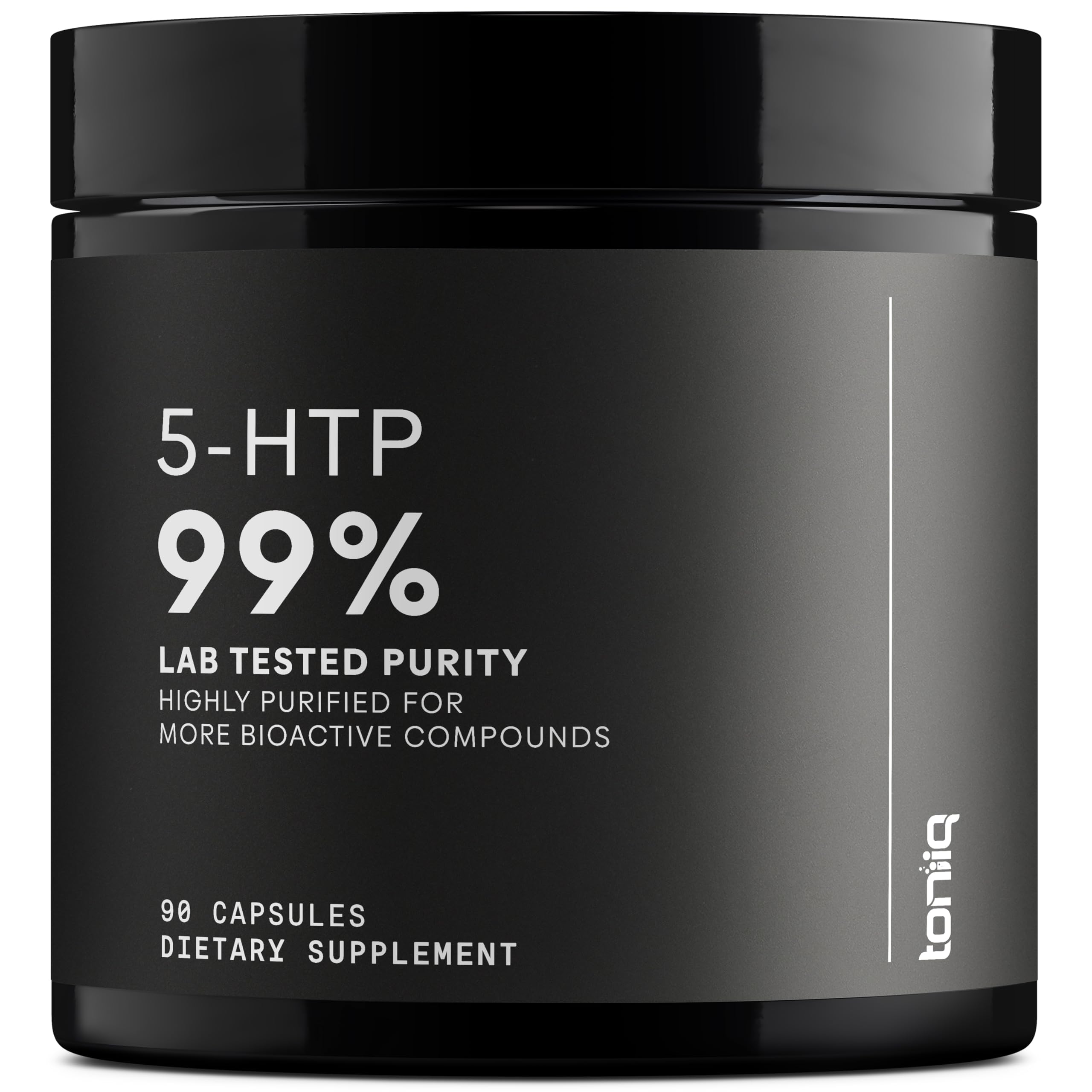 Toniiq 5-HTP Capsules 200mg front view