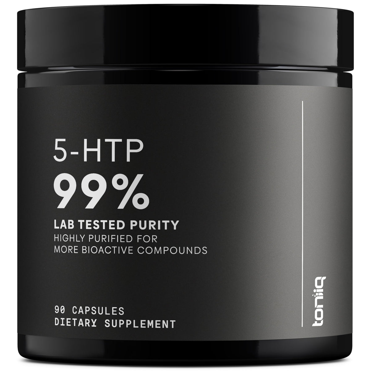 Toniiq 5-HTP Capsules 200mg front view