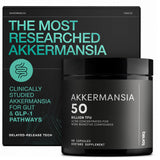 Toniiq Akkermansia Probiotic 50 Billion TFU front view