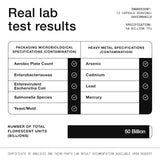 Toniiq Akkermansia Probiotic 50 Billion TFU ingredients list
