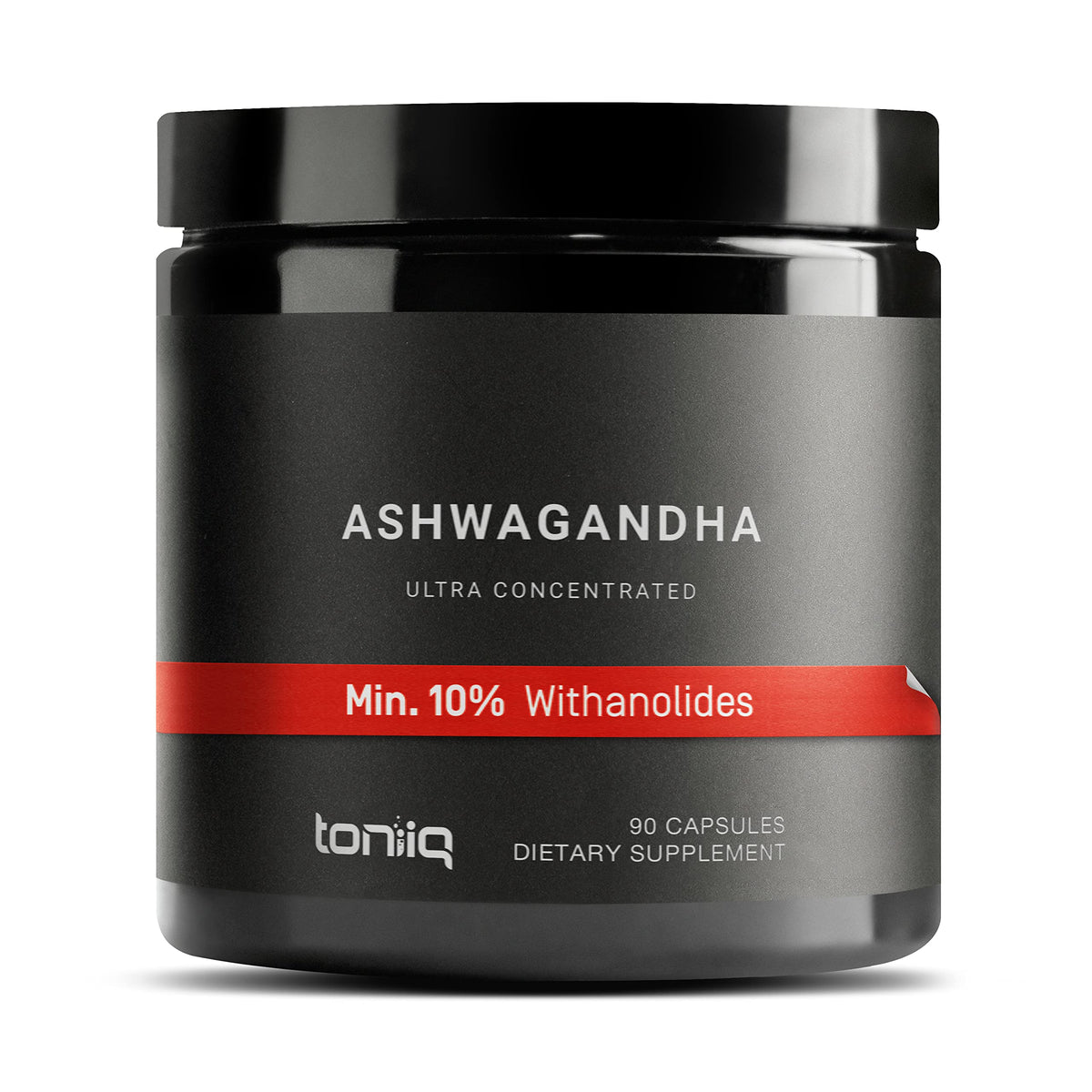 Toniiq Ashwagandha 20x concentrated extract front view