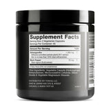Toniiq Ashwagandha 20x concentrated extract side view