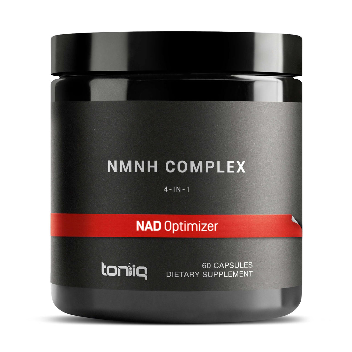 Toniiq B3 (Niacin) Supplement 1000mg NMNH Complex front view