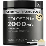 Toniiq Bovine Colostrum Powder 2000mg front view