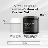 Toniiq Calcium AKG Supplement 120g back view