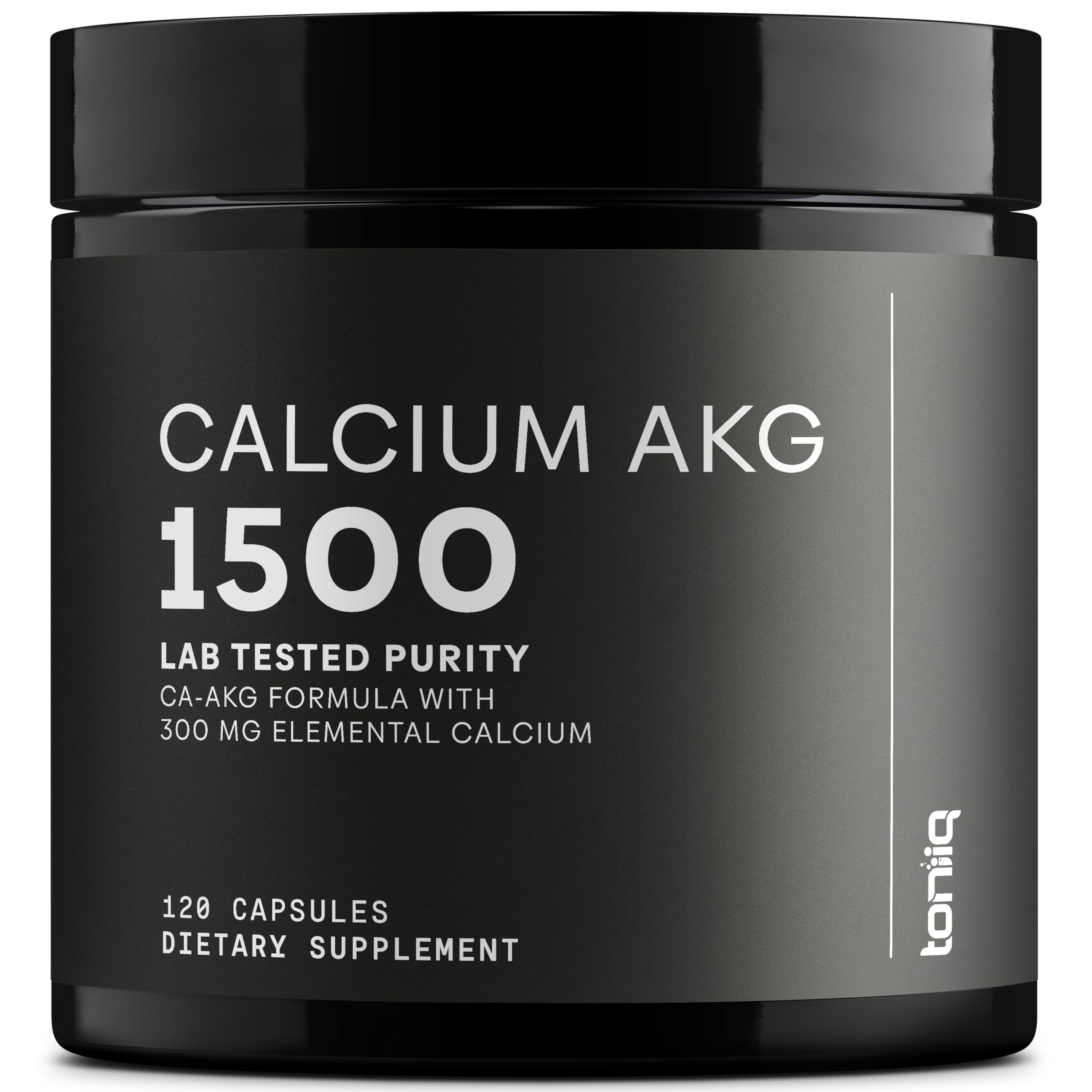 Toniiq Calcium AKG Supplement 120g front view