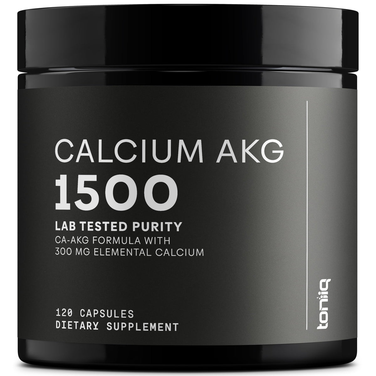 Toniiq Calcium AKG Supplement 120g front view