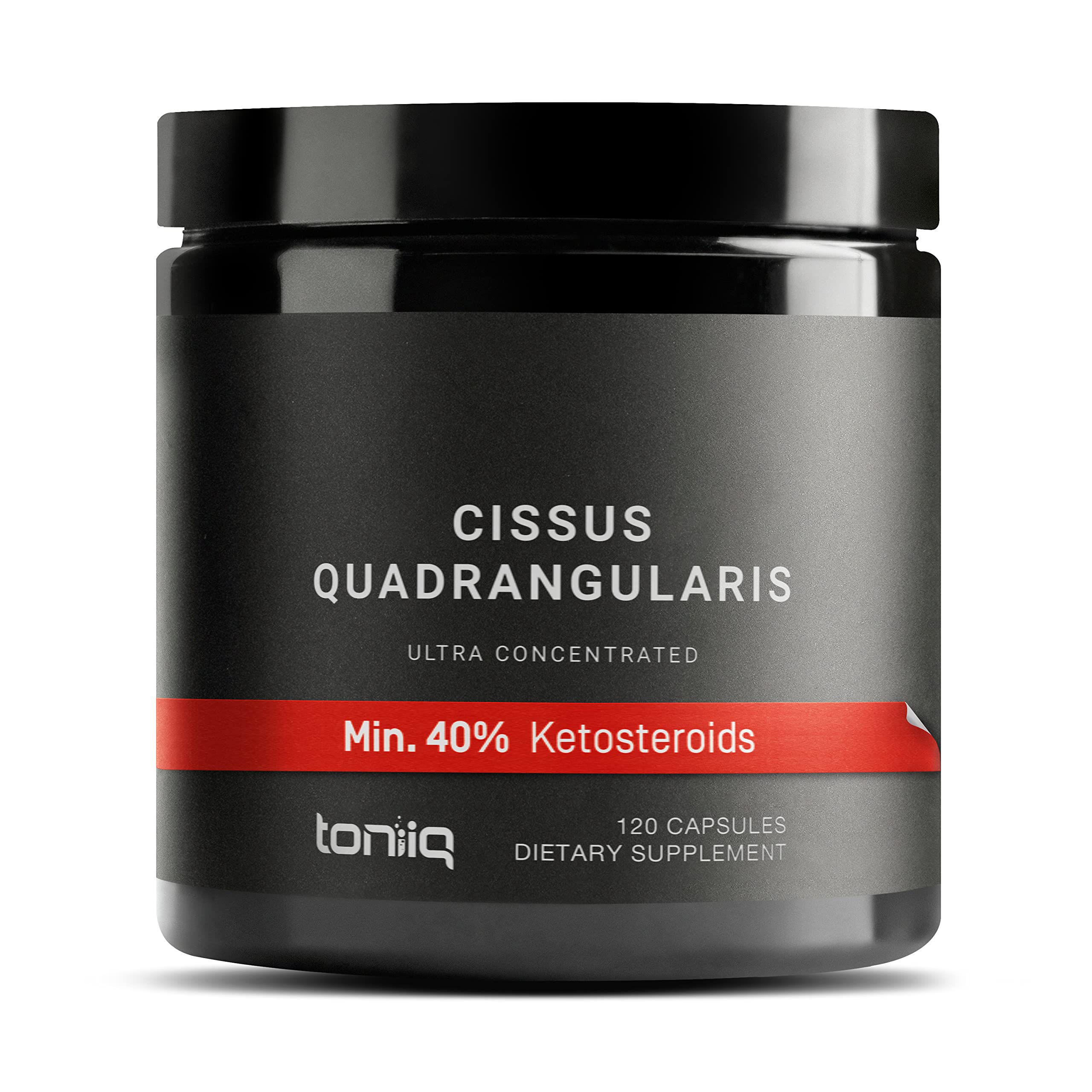 Toniiq Cissus Quadrangularis Capsules 1200mg front view