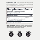 Toniiq Cissus Quadrangularis Capsules packaging side view