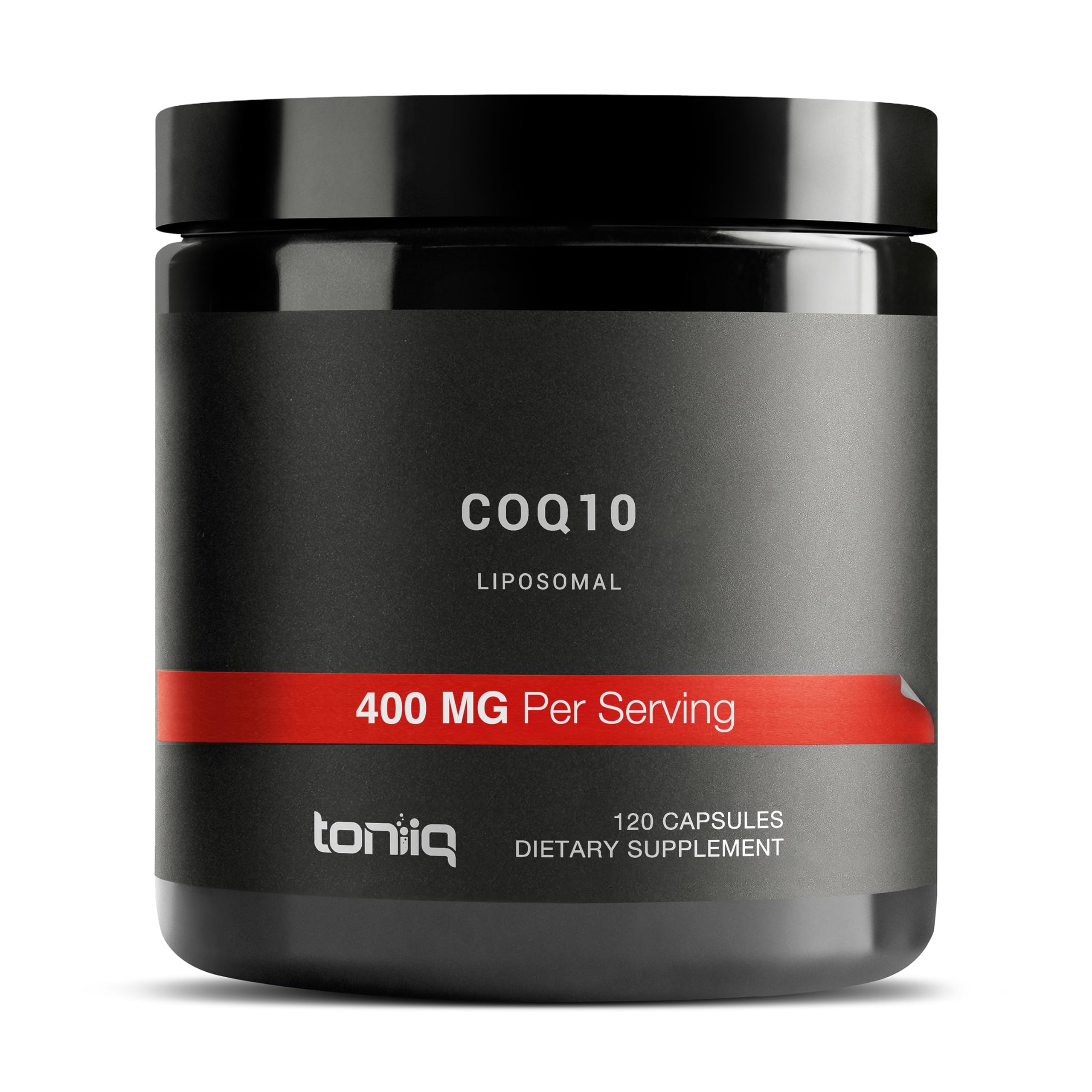 Toniiq CoQ10 Capsules 200mg front view