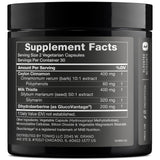 Toniiq Dihydroberberine 1000mg supplement side view