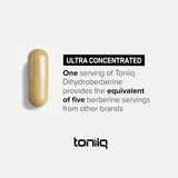 Toniiq Dihydroberberine 1000mg supplement with Ceylon Cinnamon extract