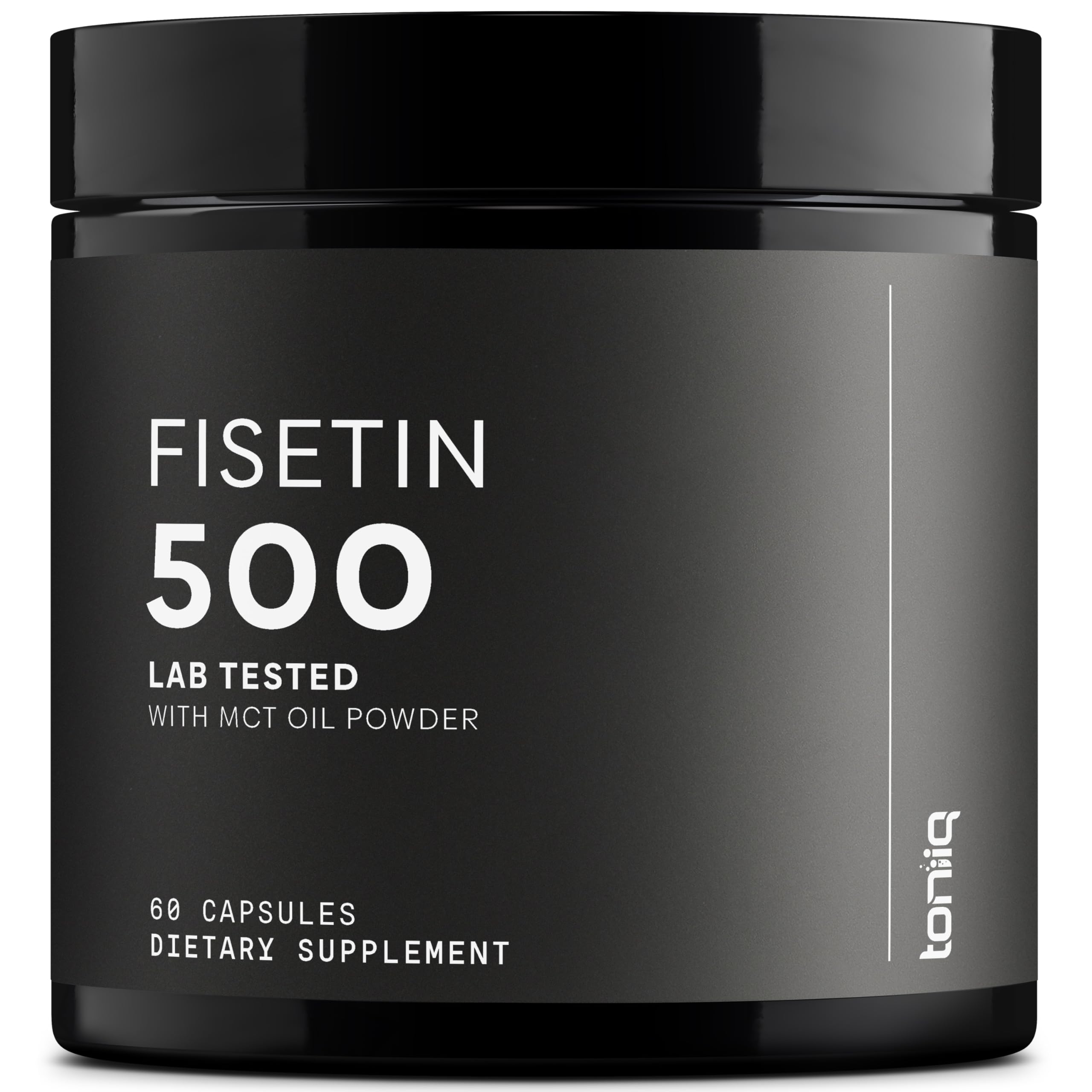 Toniiq Fisetin 500mg Capsules front view