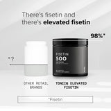 Toniiq Fisetin 500mg Capsules with MCT oil powder