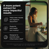 Toniiq Ginger Extract Supplement 500mg capsules