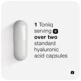 Toniiq Hyaluronic Acid Capsules 250mg ingredients list