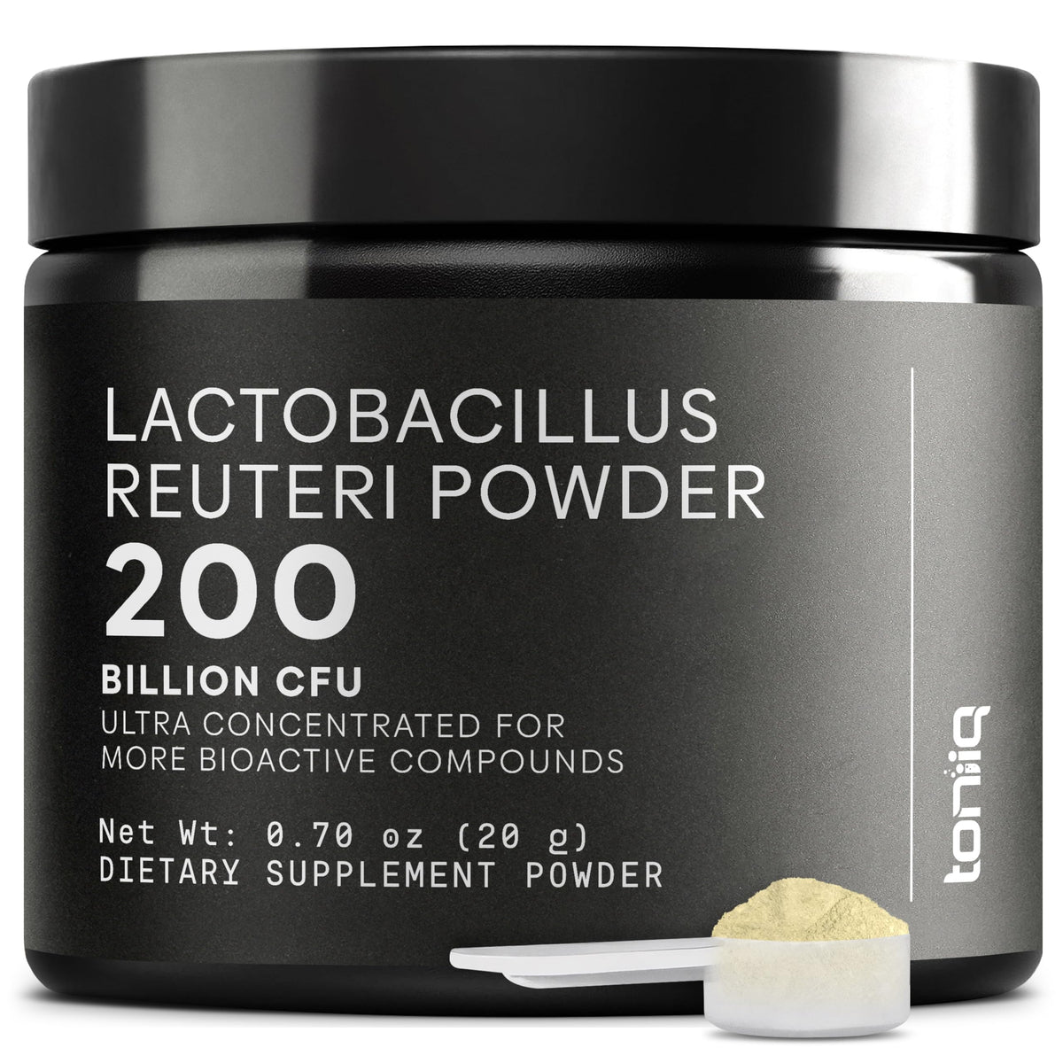 Toniiq Lactobacillus Reuteri Powder 50g front view