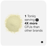 Toniiq Lactobacillus Reuteri Powder 50g side view