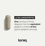 Toniiq Liposomal Apigenin 50mg supplement ingredients list
