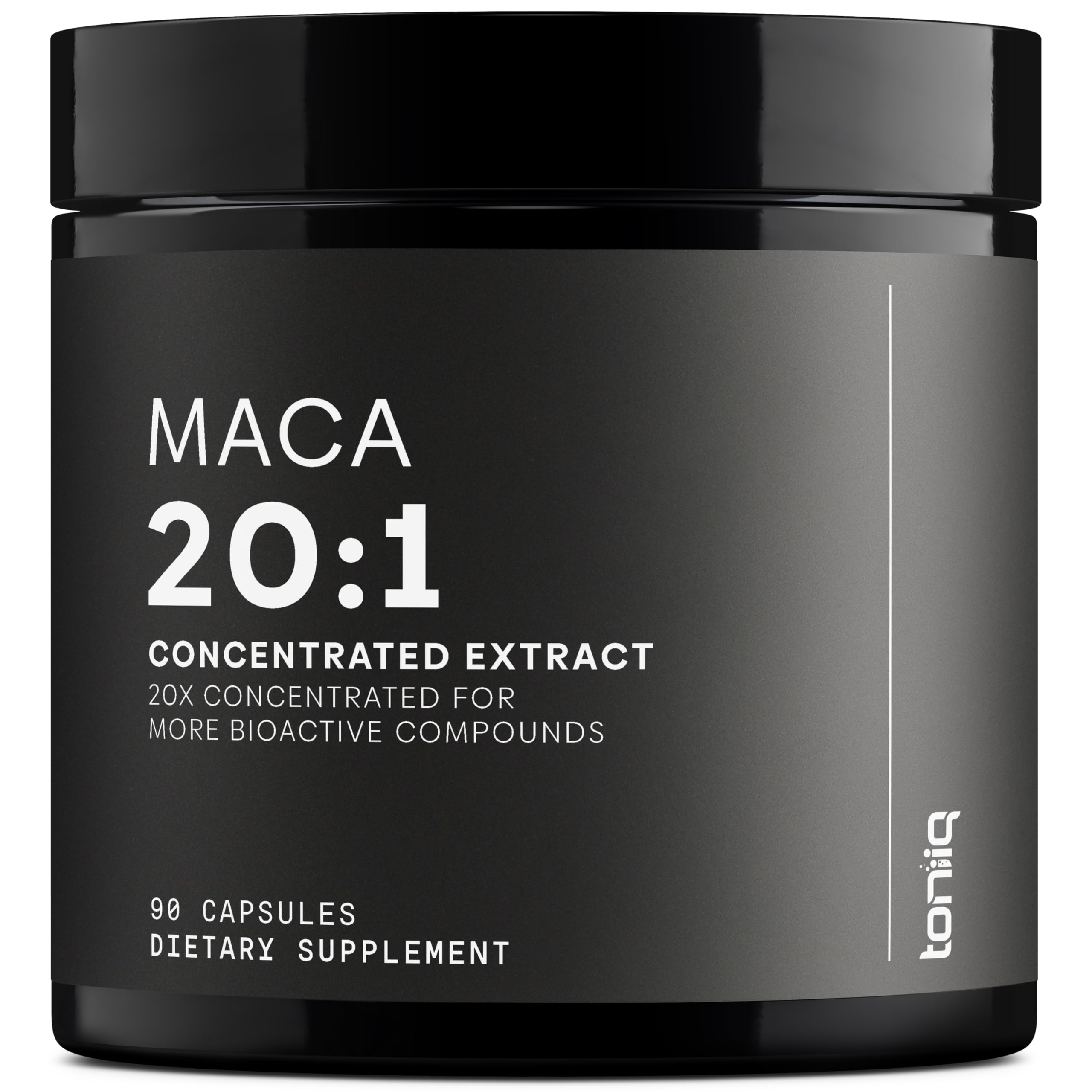 Toniiq Maca Capsules 500mg front view
