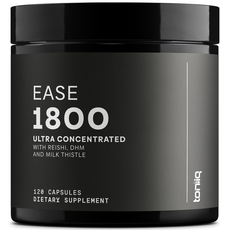 Toniiq Milk Thistle Supplement bottle front view