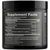 Toniiq Milk Thistle Supplement bottle side view