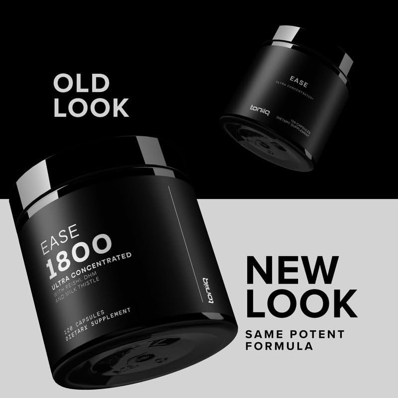 Toniiq Milk Thistle Supplement packaging details