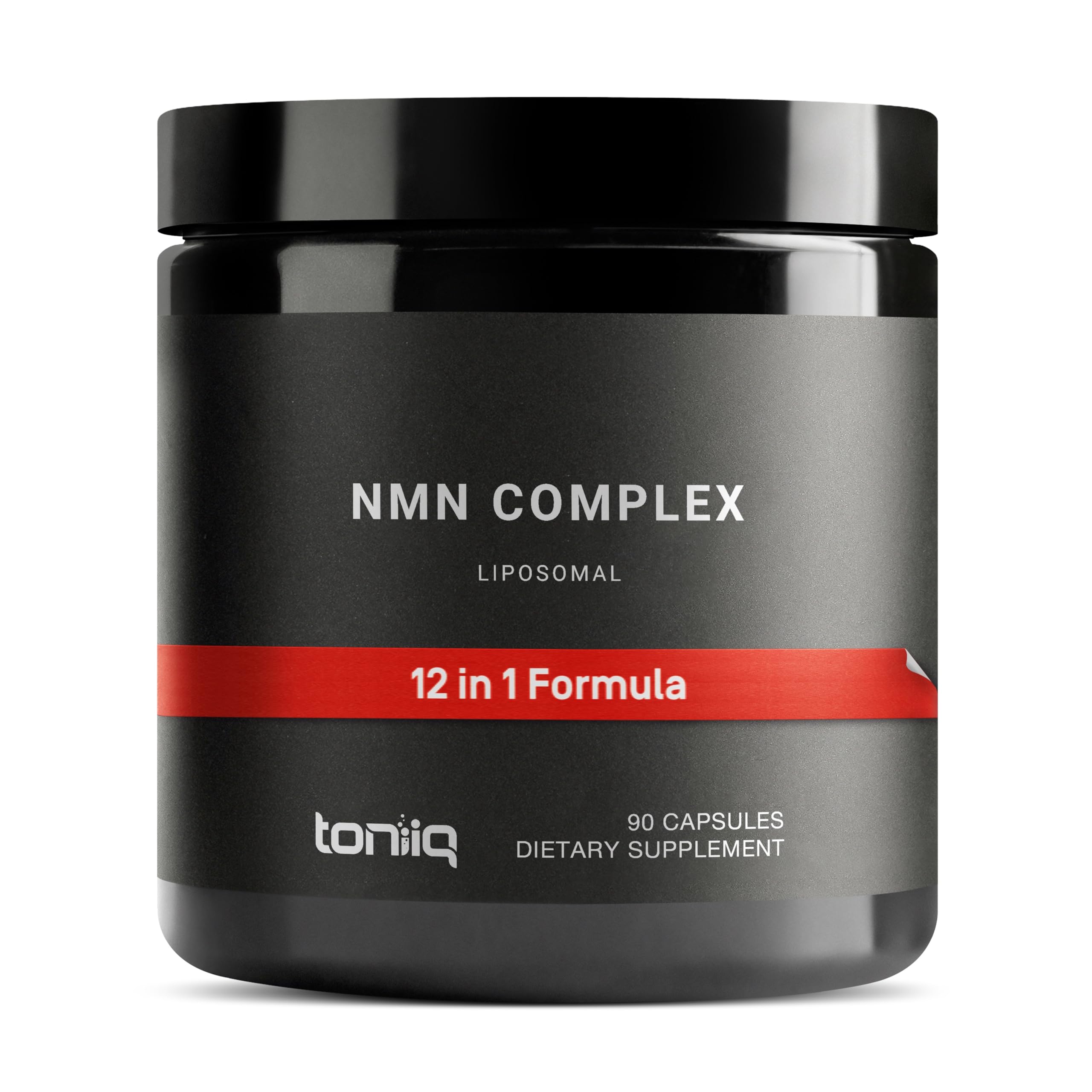 Toniiq NMN Complex 12-in-1 Supplement front view