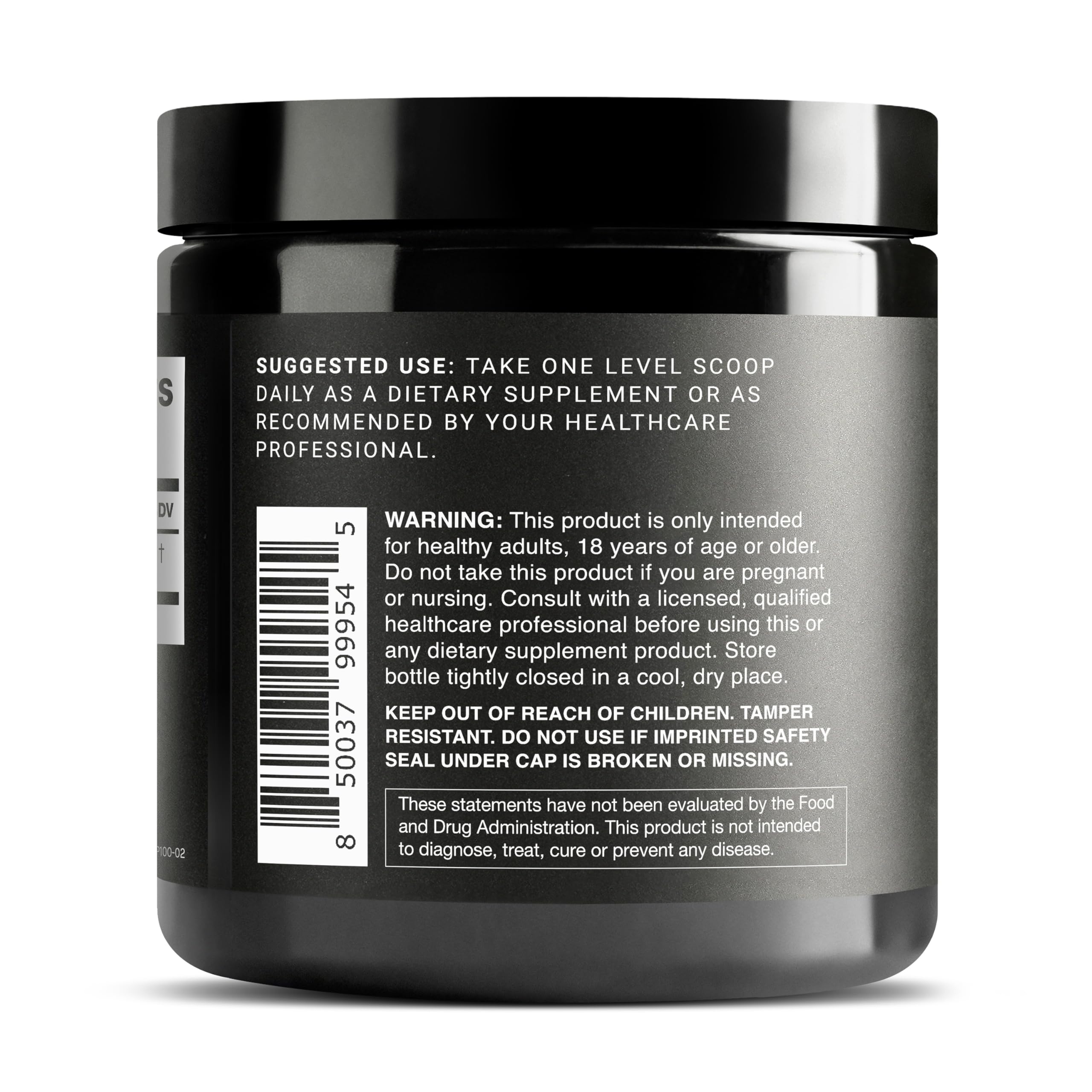 Toniiq NMN Powder 150g displayed on a kitchen counter