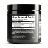 Toniiq Phosphatidylserine supplement side view showing ingredients