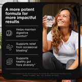 Toniiq Prebiotic Probiotic Capsules side view showing capsule details