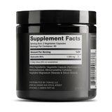 Toniiq Quercetin Capsules 1000mg back view