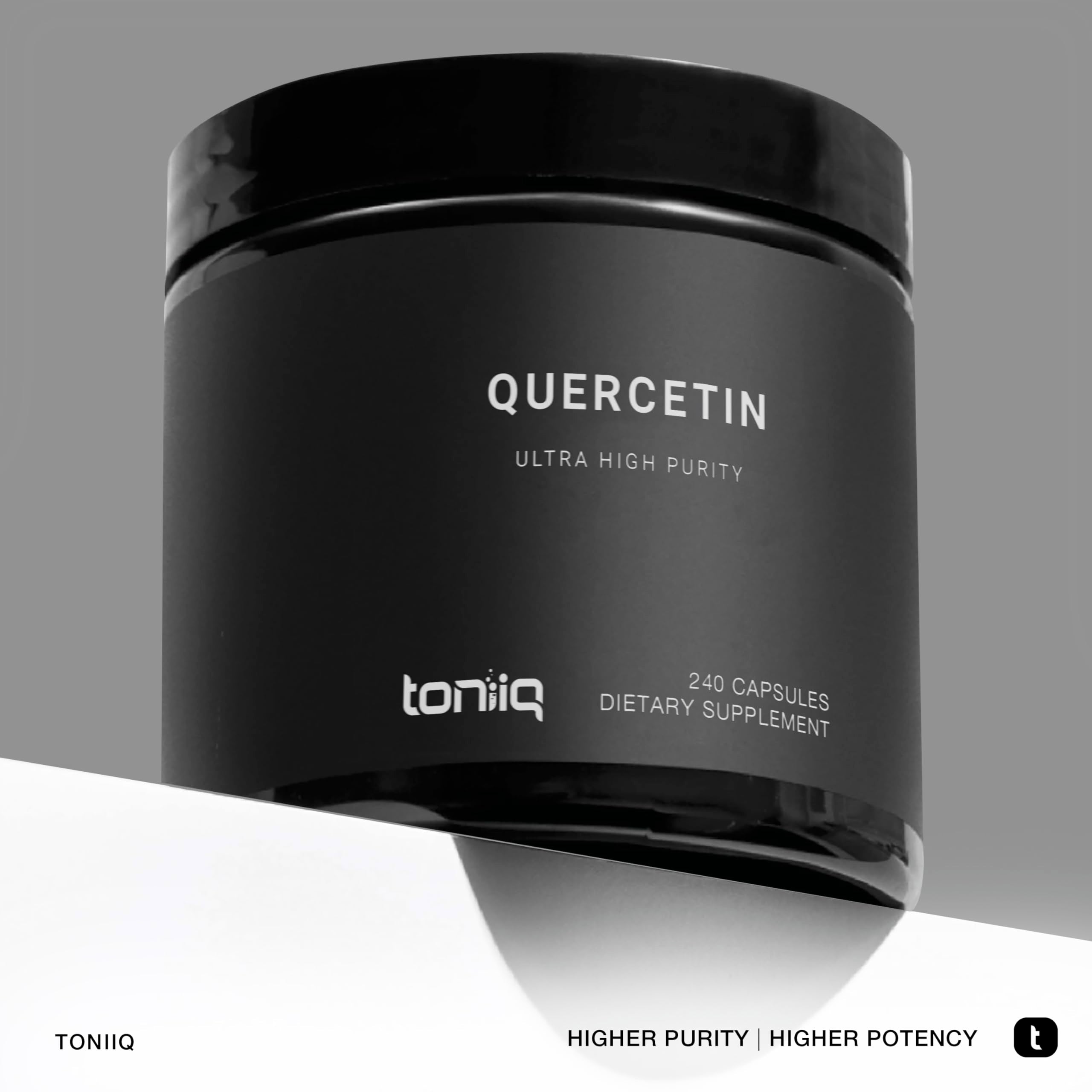 Toniiq Quercetin Capsules 1000mg bottle with label