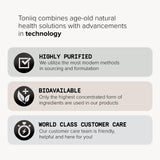 Toniiq Quercetin Capsules 1000mg close-up of capsules
