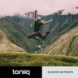 Toniiq Quercetin Capsules 1000mg on a wooden table
