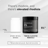 Toniiq Rhodiola Rosea 600mg supplement ingredients list