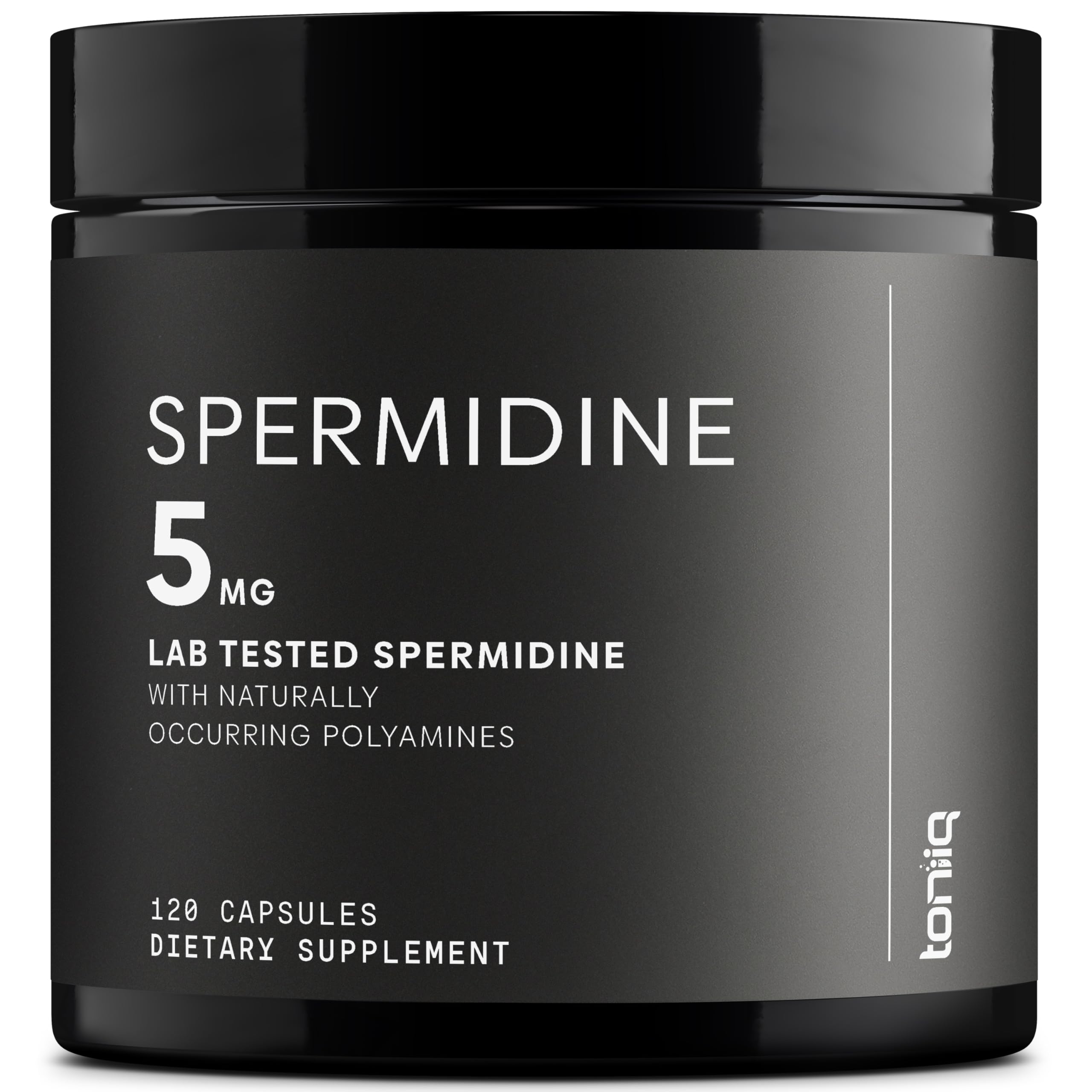 Toniiq Spermidine Supplement 91g front view