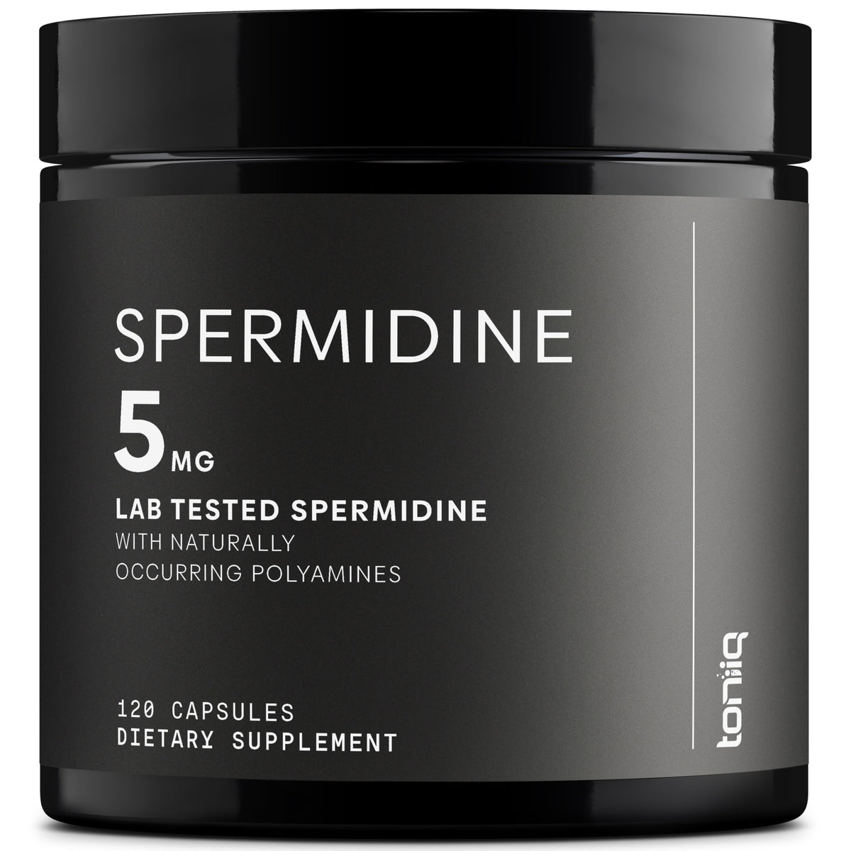 Toniiq Spermidine Supplement 91g front view