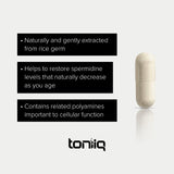 Toniiq Spermidine Supplement 91g ingredients list