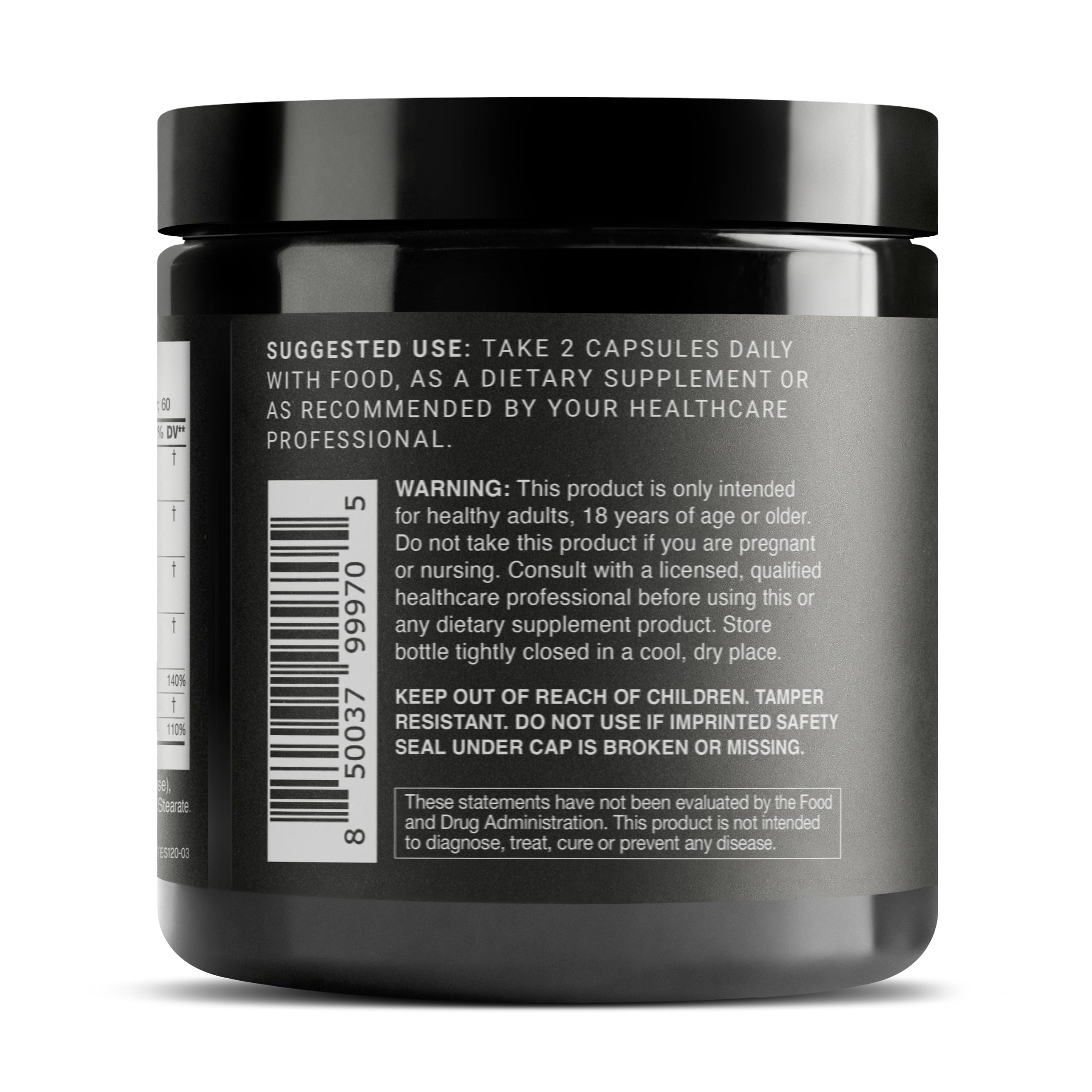 Toniiq Tribulus Supplement 200:1 Extract on a wooden table