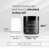 Toniiq Turkey Tail Mushroom Supplement side view
