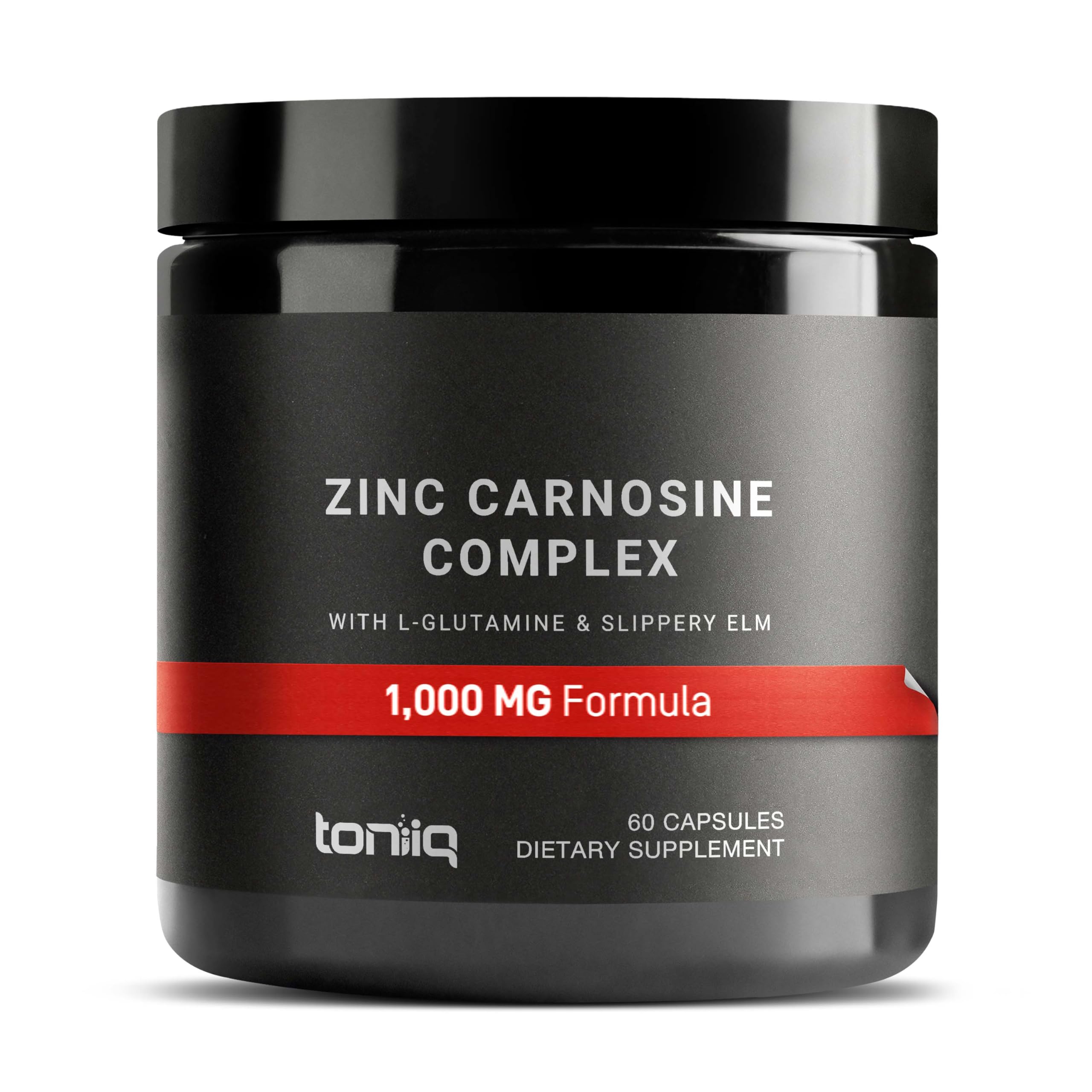Toniiq Zinc Carnosine Supplement 150mg front view