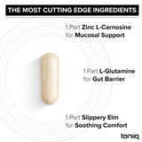 Toniiq Zinc Carnosine Supplement 150mg ingredients list